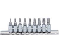BGS 2164 | Juego de puntas de vaso | entrada 6,3 mm (1/4") | perfil en T (para Torx) T10 - T50 | 9 piezas
