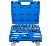 BGS 2227 | Juego de llaves de vaso perfil ondulado | entrada 10 mm (3/8") | 26 piezas