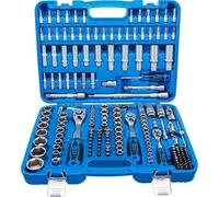 BGS 2245 | Juego de llaves de vaso hexagonal | entrada 6,3 mm (1/4") | 10 mm (3/8") / 12,5 mm (1/2") | medidas en pulgadas | 192 piezas