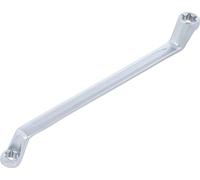 BGS 2281-14X18 | Llave de estrella doble con cabezas E-Torx | acodada | E14 x E18