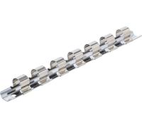 BGS 2318 | Rail para llaves de vaso con 7 clavijas | 12,5 mm (1/2")