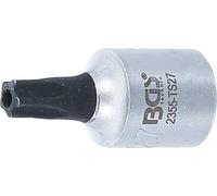 BGS 2355-TS27 | Punta de vaso | entrada 6,3 mm (1/4") | T-Star (para Torx Plus) con perforación TS27