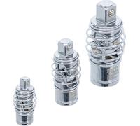 BGS 252 | Juego de articulaciones cardánicas | con muelle | 6,3 mm (1/4") / 10 mm (3/8") / 12,5 mm (1/2") | 3 piezas