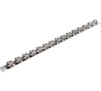 BGS 2540 | Rail para llaves de vaso con 15 clavijas | 12,5 mm (1/2")