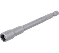 BGS 2764 | Llave de vaso hexagonal, extra larga | para taladros eléctricos | entrada 6,3 mm (1/4") | 8 mm