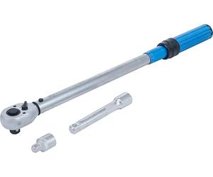 BGS 2837 | Juego de llave dinamométrica | adaptador + extensión | cuadrado exterior 12,5 mm (1/2") | 40-220 Nm | 3 piezas
