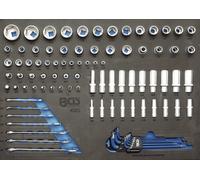 BGS 3/3 Inserto Taller Mecánico: Llave de Vaso Etc. En Tamaño Pulgadas 90 Tei