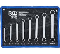 BGS technic Juego de llaves de estrella dobles BGS 30300 extra planas 6-22 mm 8 piezas