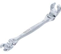 BGS 30413 | Llave de estrella doble abierta para tubos de freno y articuladas | 10 x 12 mm