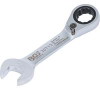 BGS 30713 | Llave combinada | corta | con carraca reversible | 13 mm