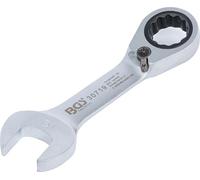 BGS 30719 | Llave combinada | corta | con carraca reversible | 19 mm
