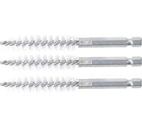 BGS 3078-11-N | Cepillo de nylon | 11 mm | 6,3 mm (1/4") | 3 piezas