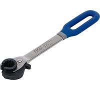 BGS 30830 | Llave de estrella con carraca | abierta | 10 mm