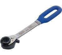 BGS 30831 | Llave de estrella con carraca | abierta | 11 mm
