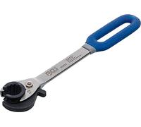 BGS 30832 | Llave de estrella con carraca | abierta | 12 mm