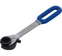 BGS 30835 | Llave de estrella con carraca, abierta | 15 mm