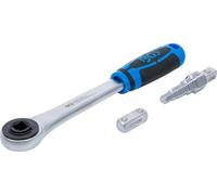 BGS 314 | Carraca con agujero pasante y llave escalonada | cuadrado exterior 12,5 mm (1/2")