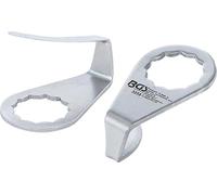 BGS 3258 | Cuchilla de repuesto, semirredonda | para BGS 3218 & 9291 | 2 x 36 mm | 2 piezas