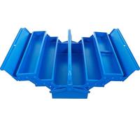 BGS 33000 | Maletín de herramientas metálico | vacía | 420 x 200 x 200 mm | 5 compartimientos