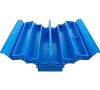 BGS 33002 | Maletín de herramientas metálico | vacía | 530 x 200 x 200 mm | 5 compartimientos