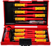 BGS technic KG Juego de destornilladores 35814 VDE con cuchillas intercambiables 13 piezas