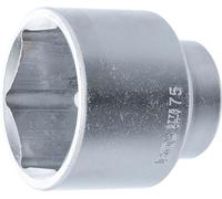 BGS 3775 | Llave de vaso hexagonal | entrada 25 mm (1") | 75 mm