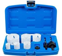 BGS 3906 | Juego de coronas de corte | Ø 22 - 65 mm | profundidad 40 mm | 8 piezas