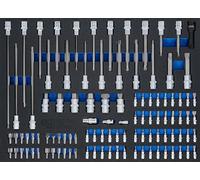 BGS 4017 | Bandeja para carro 3/3: Puntas y puntas de vaso | 104 piezas