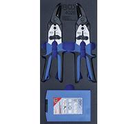 BGS 4026 | Bandeja para carro 1/3: Tijeras cortachapa, brocas escalonadas | 5 piezas