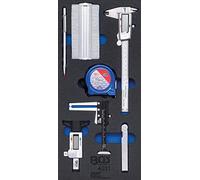 BGS 4031 | Bandeja para carro 1/3: Juego de herramientas de medición | 7 piezas