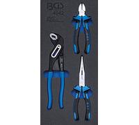 BGS 4042 | Bandeja para carro 1/3: Juego de alicates | 3 piezas