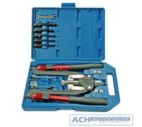 BGS 405 - Pinza Remachadora Kit Profesional, Manga Larga, 3,2 -6 , 4mm, Con