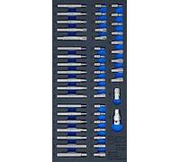 BGS 4093 | Bandeja para carro 1/3: Juego de puntas combinadas | 49 piezas