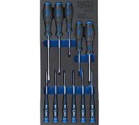 BGS 4131 | Bandeja para carro 1/3: Juego de destornilladores | 11 piezas