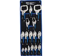 BGS 4495 | Juego de alicates grip | 16 piezas