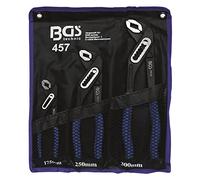 BGS 457 | Juego de tenazas pico de loro | 3 piezas