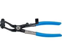 BGS 477 | Alicates para abrazaderas de mangueras | curvado tipo | con función de carraca | 220 mm