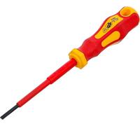 BGS 4925 | Destornillador VDE | plano 3 mm | Longitud de cuchilla 75 mm