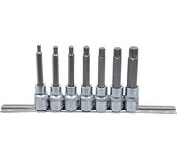 BGS 5175 | Juego de puntas de vaso | entrada 12,5 mm (1/2") | dentado múltiple interior (para XZN) M5 - M14 | 7 piezas