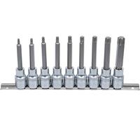 BGS 5177 | Juego de puntas de vaso | entrada 12,5 mm (1/2") | perfil en T (para Torx) | 9 piezas