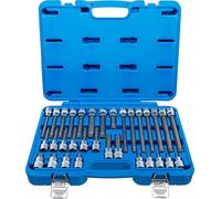 BGS | 5183 | Juego de puntas de vaso | entrada 12,5 mm (1/2") | perfil en cuña (para RIBE) | 32 piezas