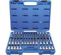 BGS 5191 | Juego de puntas de vaso | entrada 12,5 mm (1/2") | perfil en TPS (para Torx Plus) con perforación TPS20 - TPS70 | 32 piezas