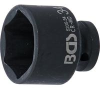 BGS 5205-34 | Llaves de vaso impacto hexagonal | entrada 12,5 mm (1/2") | 34 mm