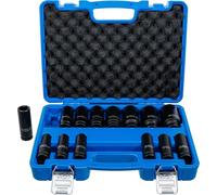 BGS 5207 | Juego de llaves de vaso de impacto hexagonal | entrada 12,5 mm (1/2") | 10-32 mm | 14 piezas