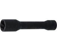 BGS 5264-22 | Llave de vaso de perfil en espiral / extractor de tornillos, largo | entrada 12,5 mm (1/2") | 22 mm