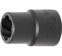 BGS 5266-13 | Llave de vaso de perfil en espiral / extractor de tornillos | entrada 12,5 mm (1/2") | 13 mm