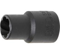 BGS 5270 | Llave de vaso de perfil en espiral / extractor de tornillos | entrada 10 mm (3/8") | 10 mm