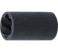 BGS 5272 | Llave de vaso de perfil en espiral / extractor de tornillos | entrada 10 mm (3/8") | 12 mm
