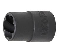 BGS technic KG Llave de vaso perfil en espiral/extractor de tornillos 5274 14 mm (entrada 10 mm 3/8")