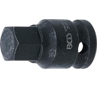 BGS 5334-H17 | Punta de vaso de impacto | entrada 12,5 mm (1/2") | hexágono interior 17 mm